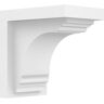 Ekena Millwork 6-1/2 in. 10 in. 10 in. Standard Warren Unfinished Architectural Grade PVC Bracket