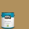 BEHR PREMIUM PLUS 1 gal. #S310-5 Brazilian Citrine Satin Enamel Low Odor Interior Paint & Primer