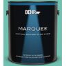 BEHR MARQUEE 1 gal. #P440-4 March Aquamarine Satin Enamel Exterior Paint & Primer