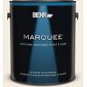 BEHR MARQUEE 1 gal. #W-F-210 Nude Satin Enamel Exterior Paint & Primer