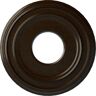 Ekena Millwork 12-3/8 in. x 4 in. ID x 1-1/8 in. Classic Urethane Ceiling Medallion (Fits Canopies upto 7-1/4 in.), Bronze