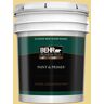 BEHR PREMIUM PLUS 5 gal. #370D-4 Mustard Seed Semi-Gloss Enamel Exterior Paint & Primer