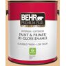 BEHR PREMIUM PLUS 1 gal. #M250-3 Apple Turnover Hi-Gloss Enamel Interior/Exterior Paint & Primer