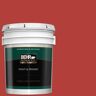 BEHR PREMIUM PLUS 5 gal. #170B-7 Red Tomato Semi-Gloss Enamel Exterior Paint & Primer