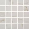 Florida Tile Home Collection Michelangelo Calacatta White 12 in. x 12 in. x 9mm Matte Porcelain Mesh-Mounted Mosaic Tile (5 sq. ft./Case)
