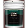 BEHR PREMIUM PLUS 5 gal. #MQ1-54 Death By Chocolate Semi-Gloss Enamel Exterior Paint & Primer