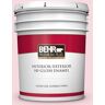 BEHR PREMIUM PLUS 5 gal. #130C-1 Powdered Blush Hi-Gloss Enamel Interior/Exterior Paint