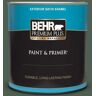 BEHR PREMIUM PLUS 1 qt. #PPU11-20 Congo Satin Enamel Exterior Paint & Primer