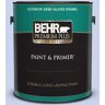 BEHR PREMIUM PLUS 1 gal. #P540-2 Garden Fairy Semi-Gloss Enamel Exterior Paint & Primer