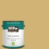 BEHR PREMIUM PLUS 1 gal. #M320-5 Dried Chamomile Semi-Gloss Enamel Low Odor Interior Paint & Primer