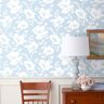 The Company Store Ava Floral Blue Peel and Stick Wallpaper Panel (covers 26 sq. ft.)