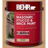 BEHR 1 gal. #S250-4 Fresh Croissant Flat Interior/Exterior Masonry, Stucco and Brick Paint