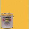 Rust-Oleum Professional 1 gal. Flat Yellow Exterior Traffic Striping Paint (2-Pack)