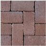 Mission Tumbled 8 in. x 4 in. x 2.25 in. Clay Brown Flash Paver