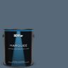 BEHR MARQUEE 1 gal. #S510-6 Durango Blue Satin Enamel Exterior Paint & Primer