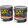 FLEX SEAL FAMILY OF PRODUCTS Flex Seal Liquid White 1 Gal. Liquid Rubber Sealant Coating (2-Piece)