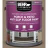 BEHR PREMIUM 1 gal. #HDC-NT-11 Sandalwood Tan Textured Low-Lustre Enamel Interior/Exterior Porch and Patio Anti-Slip Floor Paint