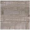 ANDOVA Homage Tribute Gray 3 in. x 12 in. Textured Look Porcelain Subway Wall Tile (4.85 sq. ft./Case)