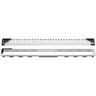 Schluter Kerdi-Line Chrome 19-11/16 in. Perforated Grate Assembly with 3/4 in. Frame