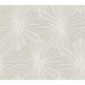Seabrook Designs Chadwick Starburst Metallic Champagne and Off-White Paper Strippable Roll (Covers 56 sq. ft.)