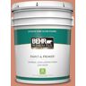 BEHR PREMIUM PLUS 5 gal. #M190-5 Fireplace Glow Semi-Gloss Enamel Low Odor Interior Paint & Primer