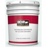 BEHR PREMIUM PLUS 5 gal. #PPL-15 Icy Wind Hi-Gloss Enamel Interior/Exterior Paint