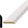 Alexandria Moulding 1/2 in. D x 3.1/4 in. W x 96 in. L MDF Primed Fibreboard Baseboard Moulding Pack (8-Pack)