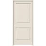 JELD-WEN 28 in. x 80 in. Primed Right-Hand C2020 2-Panel Square Top Premium Composite Single Prehung Interior Door