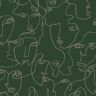 Walls Republic 57 sq. ft. Green The Art of Expression Easy to Remove Abstract Wallpaper