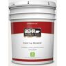 BEHR PREMIUM PLUS 5 gal. #PPL-34 Floral Scent Flat Low Odor Interior Paint & Primer