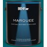 BEHR MARQUEE 1 gal. #S-H-520 Peacock Tail Satin Enamel Exterior Paint & Primer