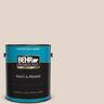 BEHR PREMIUM PLUS 1 gal. #770A-2 Kangaroo Tan Satin Enamel Exterior Paint & Primer