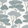 RoomMates 28.18 sq. ft. Umbrella Pines Blue Peel and Stick Wallpaper