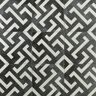 Ivy Hill Tile Anabella Mor Encaustic 9 in. x 9 in. 11mm Matte Porcelain Floor and Wall Tile (10.76 sq. ft. / Box)