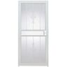 Grisham 32 in. x 80 in. 501 Series Genesis Steel White Prehung Security Door