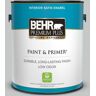 BEHR PREMIUM PLUS 1 gal. #N450-2 Zero Gravity Satin Enamel Low Odor Interior Paint & Primer