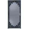 Grisham Charlotte 36 in. x 80 in. Black Storm Door