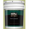 BEHR PREMIUM PLUS 5 gal. #410D-4 Asparagus Semi-Gloss Enamel Exterior Paint & Primer