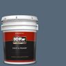 BEHR PREMIUM PLUS 5 gal. #S510-6 Durango Blue Flat Exterior Paint & Primer