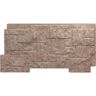 Ekena Millwork Castle Rock 49 in. x 1 1/4 in. Mount Vernon Stacked Stone, StoneWall Faux Stone Siding Panel