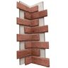 GenStone 22.5 in. x 7 in. Classic Brick Veneer Siding Inside Corner Panel