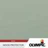 Olympic 1 gal. North Pole Exterior Solid Wood Protector Stain Plus Sealant in One