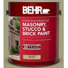 BEHR 1 gal. #S350-4 Sustainable Flat Interior/Exterior Masonry, Stucco and Brick Paint