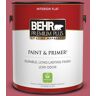 BEHR PREMIUM PLUS 1 gal. #MQ1-06 Sensuous Flat Low Odor Interior Paint & Primer