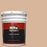 BEHR PREMIUM PLUS 5 gal. #S230-3 Beech Nut Flat Exterior Paint & Primer
