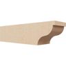 Ekena Millwork 4-in. x 4-in. x 16-in. Garner Woodgrain, Primed Tan Timberthane Polyurethane Rafter Tail Brace