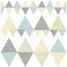 A-Street Prints Trilogy Multicolor Geometric Paper Strippable Roll (Covers 56.4 sq. ft.)