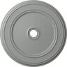 Ekena Millwork 41-1/8" x 4" ID x 2-1/8" Classic Urethane Ceiling Medallion (Fits Canopies up to 5-1/2"), Primed White