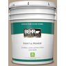 BEHR PREMIUM PLUS 5 gal. #PWL-85 Stepping Stones Semi-Gloss Enamel Low Odor Interior Paint & Primer