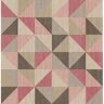 A-Street Prints Puzzle Pink Geometric Paper Strippable Wallpaper (Covers 56.4 sq. ft.)